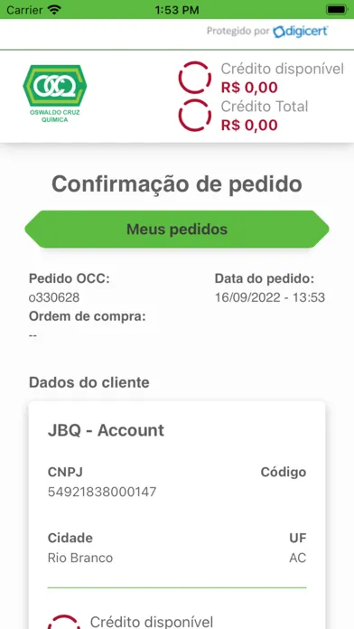 GRUPO OCQ - FORÇA DE VENDAS应用截图