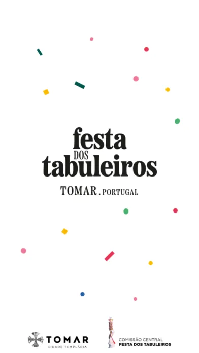 Capturas de tela do Festa dos Tabuleiros de Tomar