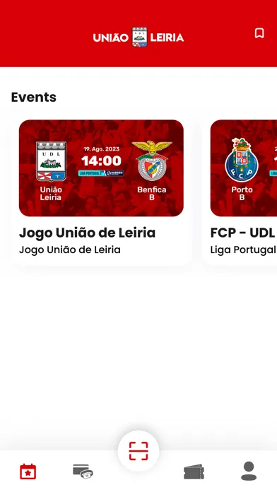 União de Leiria Official App Screenshots