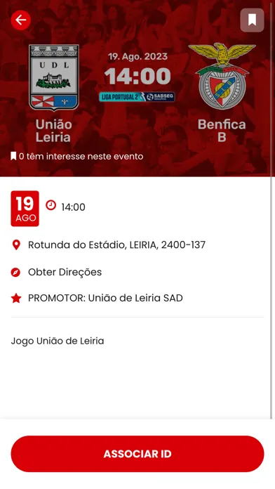 União de Leiria Official App Screenshots
