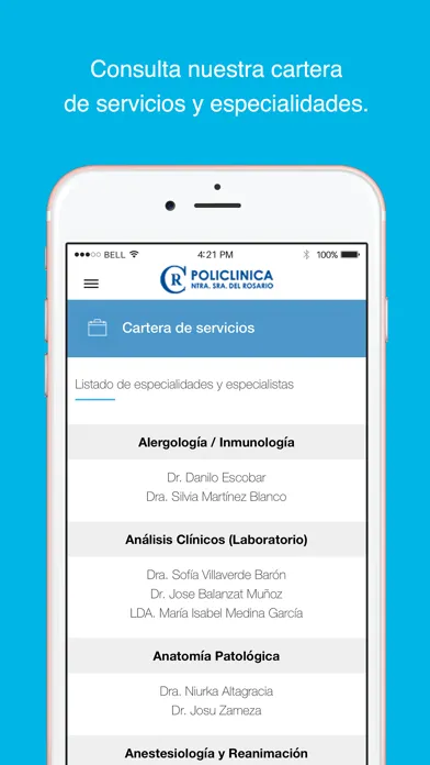 Screenshot di Grupo Policlínica