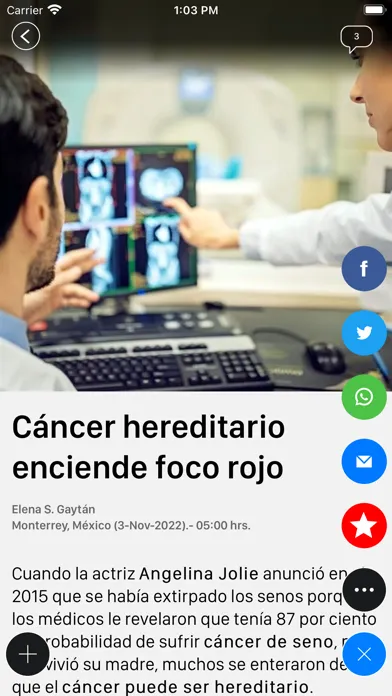 Capturas de pantalla de EL NORTE