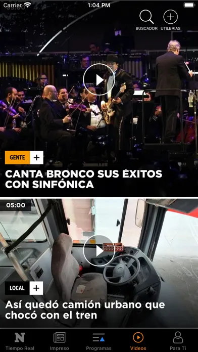 Capturas de pantalla de EL NORTE