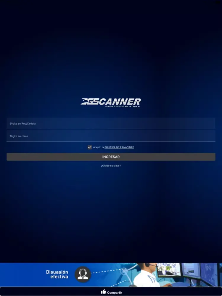 Capturas de pantalla de Grupo Scanner - Security App iPad 