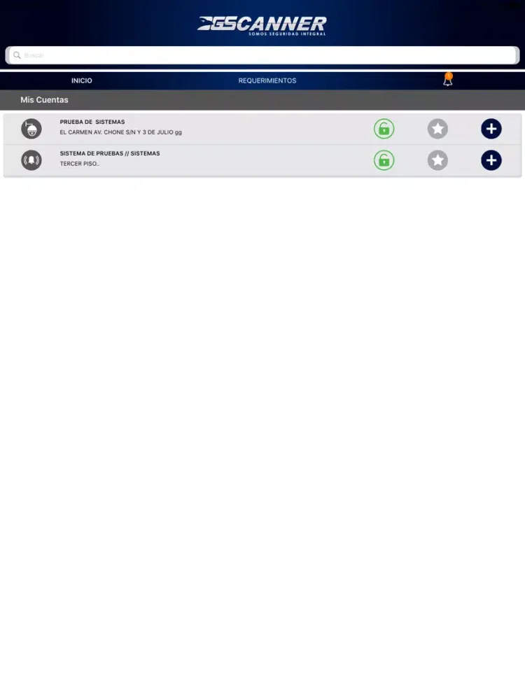 Capturas de pantalla de Grupo Scanner - Security App iPad 