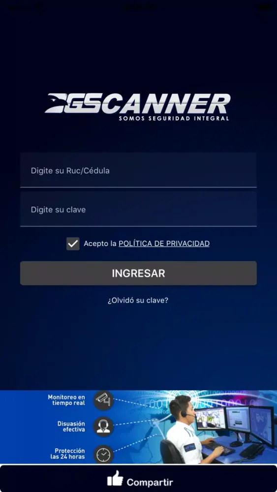 Capturas de pantalla de Grupo Scanner - Security App