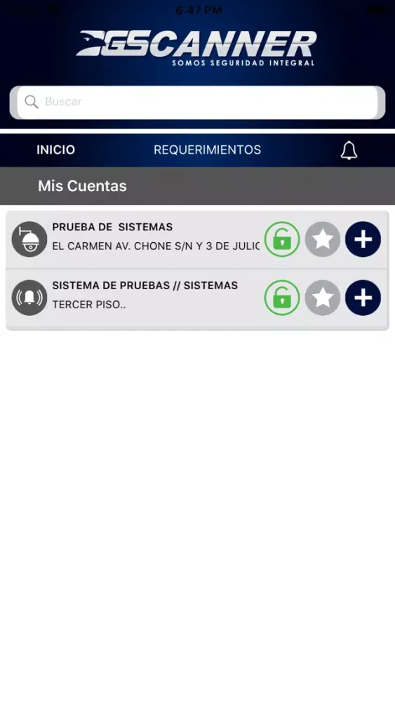 Capturas de pantalla de Grupo Scanner - Security App