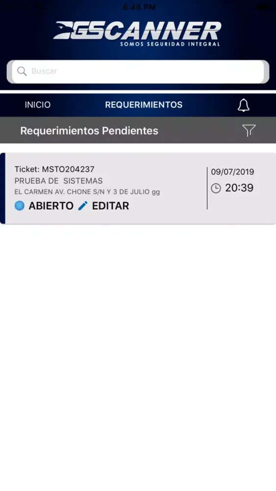 Capturas de pantalla de Grupo Scanner - Security App
