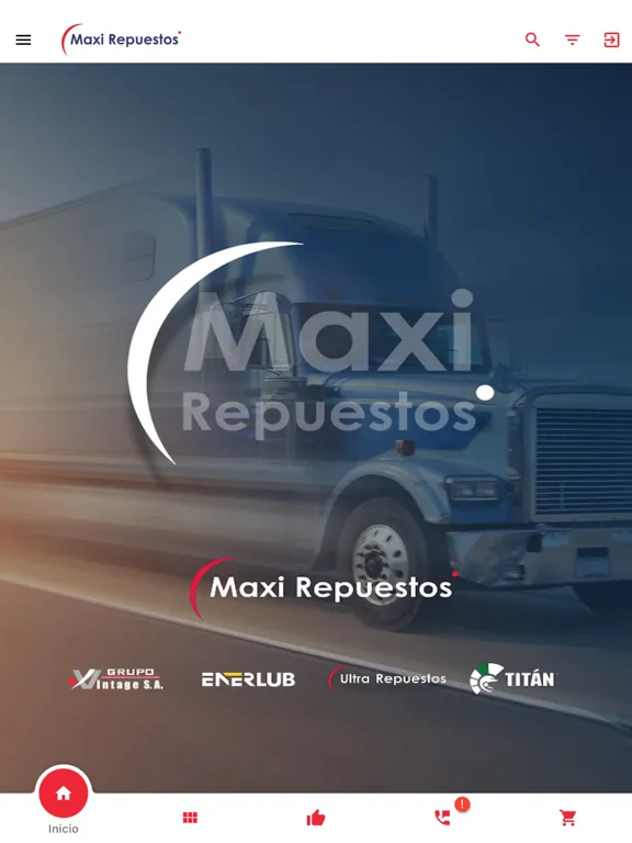 Maxi Repuestos iPad  Screenshots
