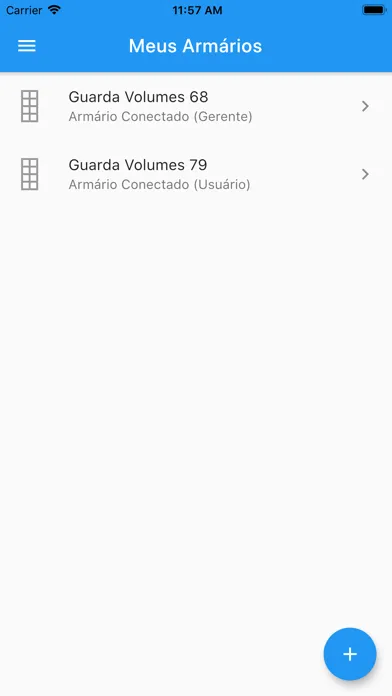 Armários Inteligentes Screenshots