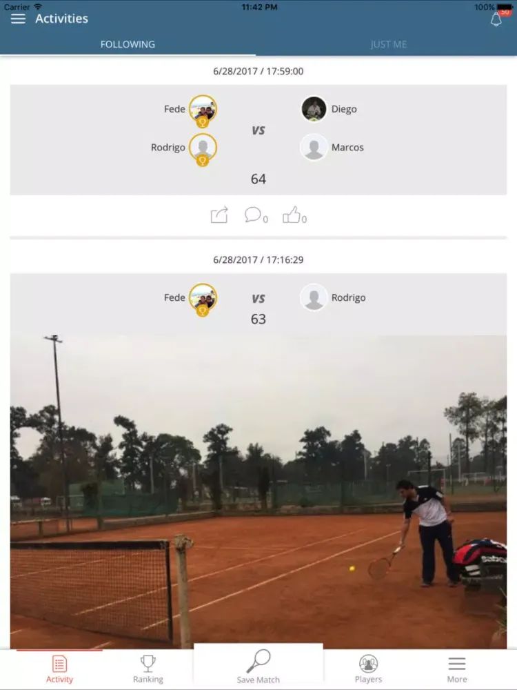 Central Court Social Tennis iPad  スクリーンショット