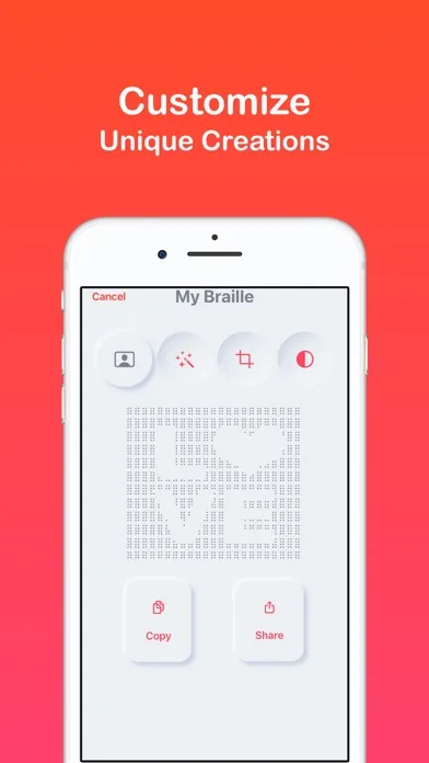Braille - image 2 text art now スクリーンショット