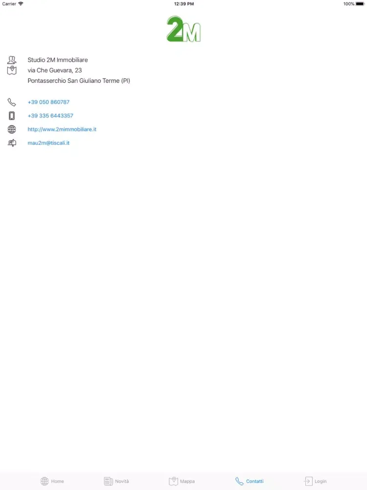 2M Immobiliare iPad  Screenshots