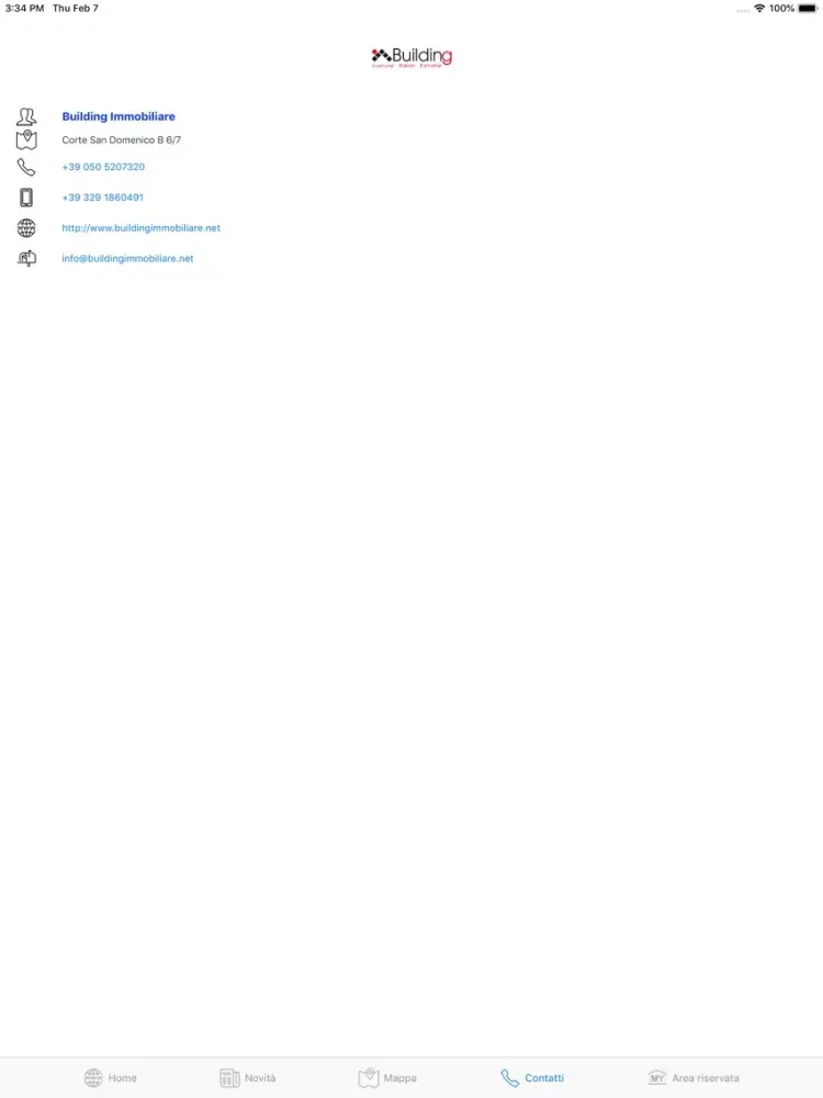 Building Immobiliare iPad  Screenshots