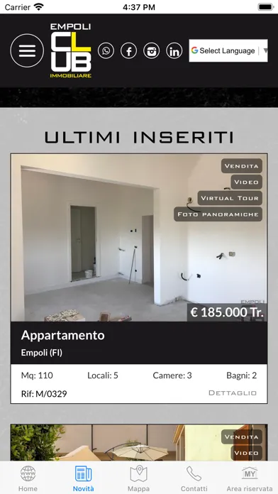 Empoli Club Immobiliare Ekran Görüntüleri