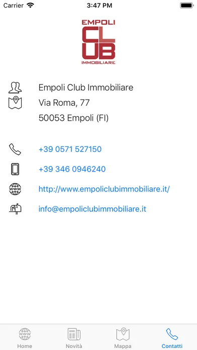 Empoli Club Immobiliare Ekran Görüntüleri