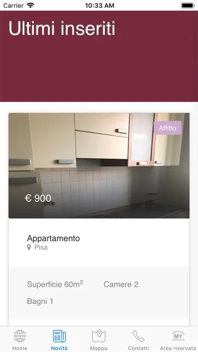 Capturas de tela do Pegaso Immobiliare