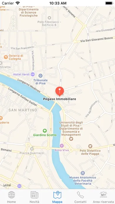 Capturas de tela do Pegaso Immobiliare