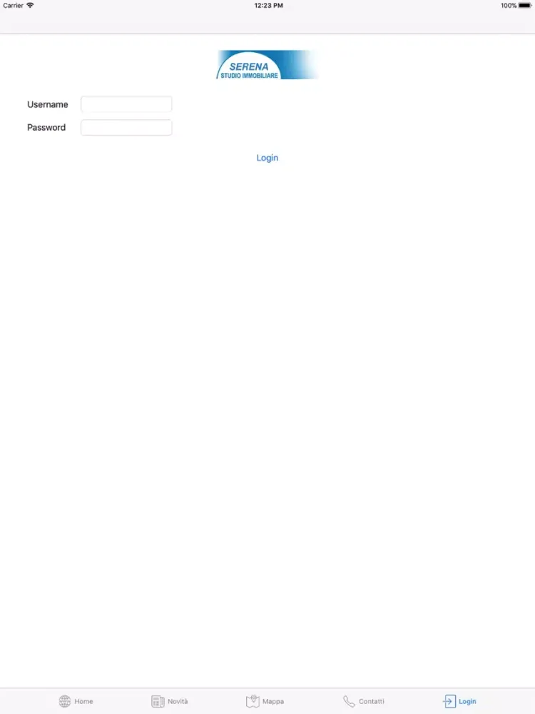 Serena Immobiliare iPad  Screenshots