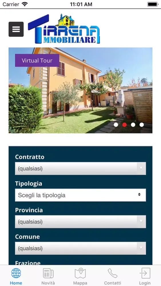 Capturas de pantalla de Tirrena Immobiliare