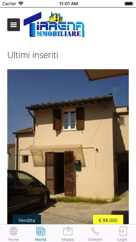 Capturas de pantalla de Tirrena Immobiliare