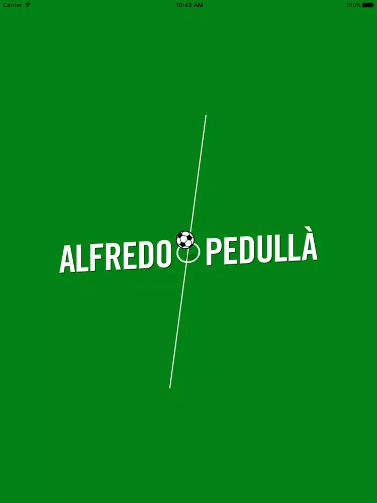 Alfredo Pedullà – App ufficiale iPad  Screenshots