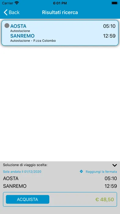 Capturas de pantalla de Gruppo STAT - Autolinee