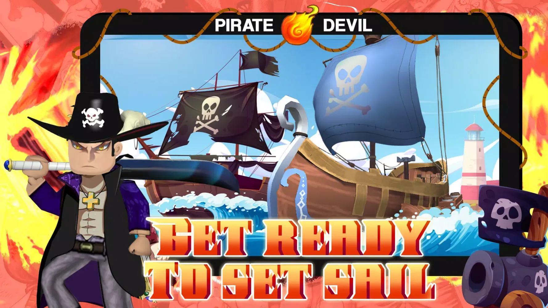ภาพหน้าจอของ Pirate Devil
