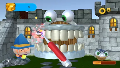 Tangkapan layar Grush Toothy Castles