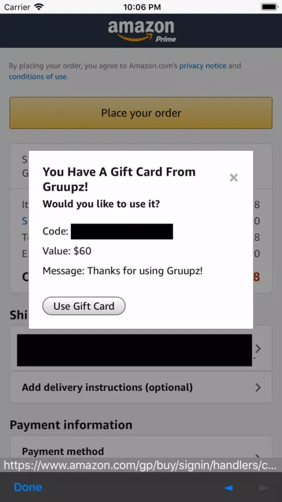 Скриншоты Gruupz Shopping Companion
