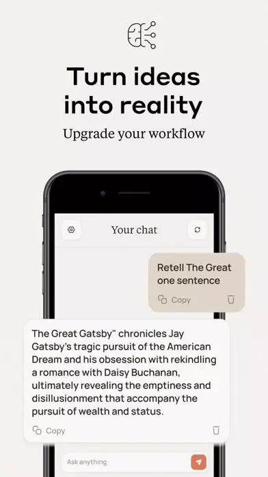 Chat AI with Claude - Chatbot 스크린샷