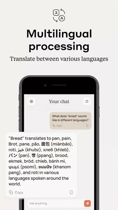 Chat AI with Claude - Chatbot 스크린샷