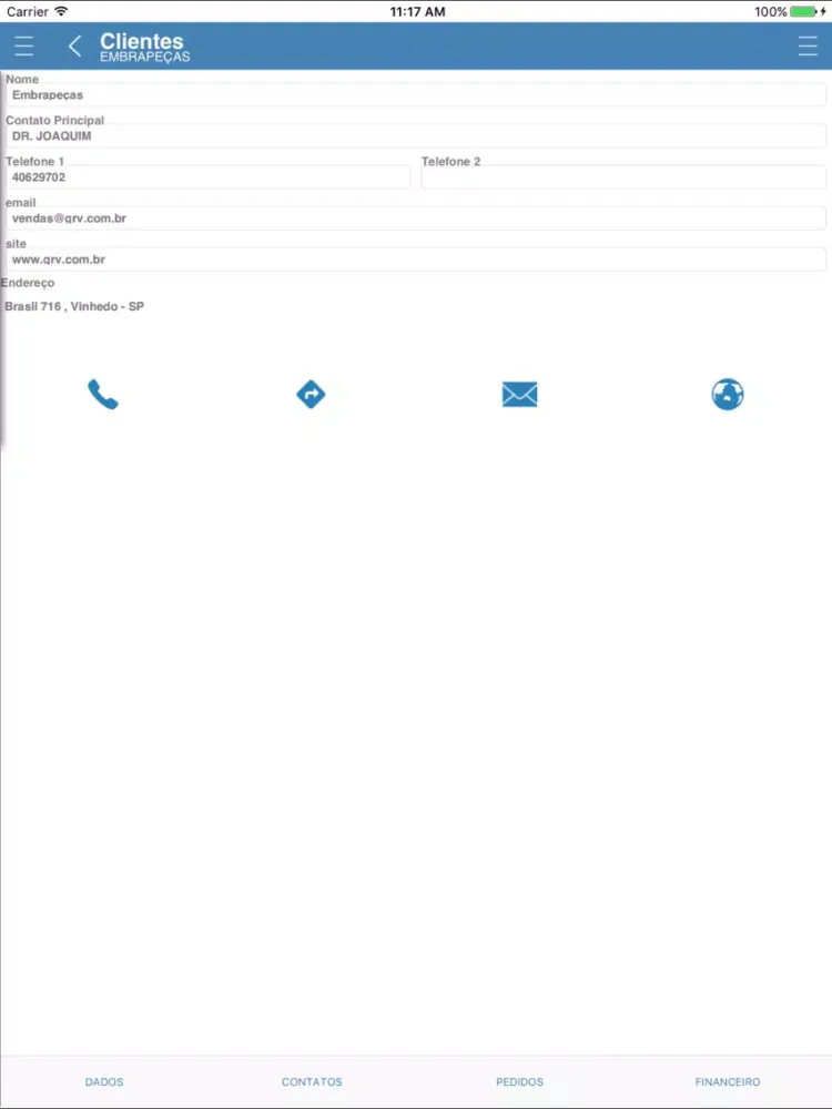 Screenshot di GRVCPS iPad 