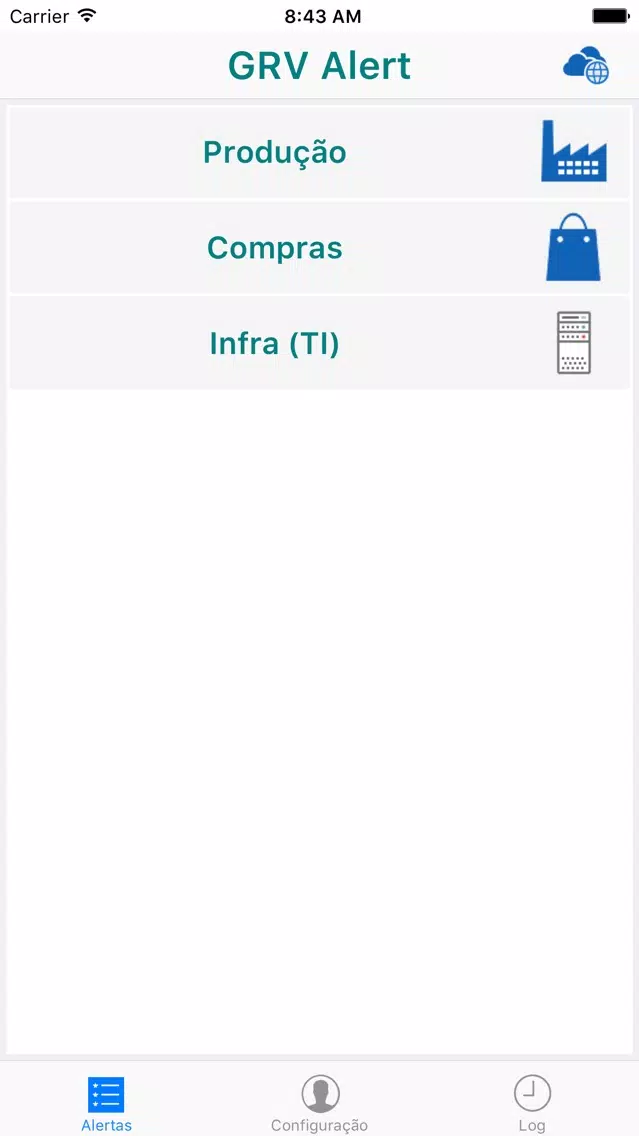 Ảnh chụp màn hình của GRV Alert