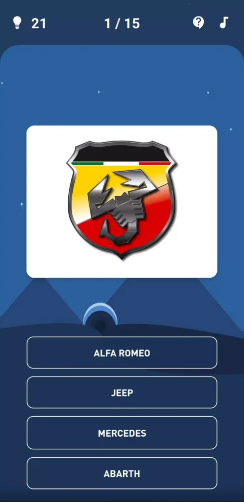 Capturas de pantalla de Car Logo Quiz