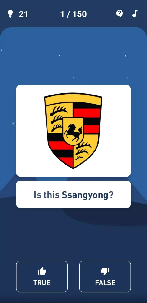 Capturas de pantalla de Car Logo Quiz