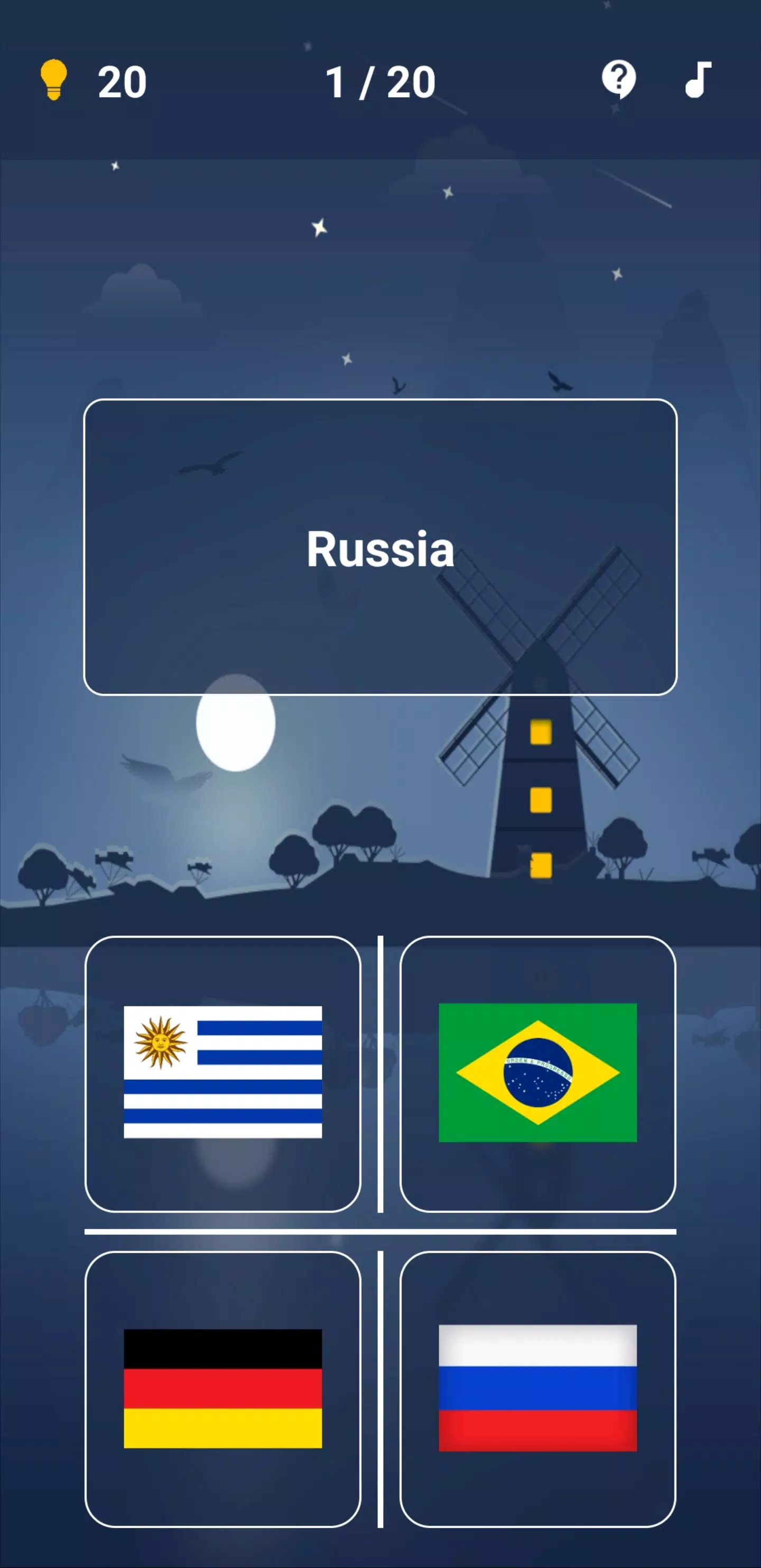 Flag quiz - Country flags Screenshots