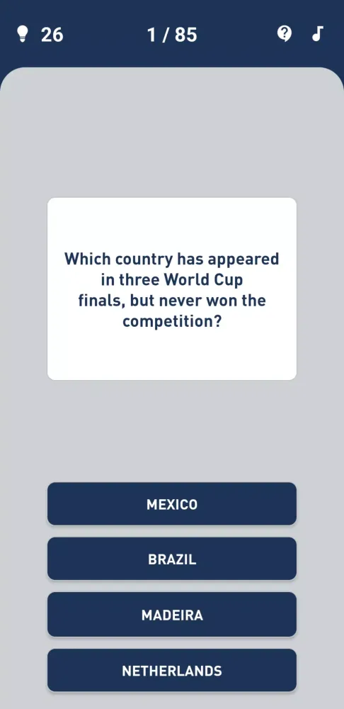 Ảnh chụp màn hình của Guess the Soccer Logo Quiz