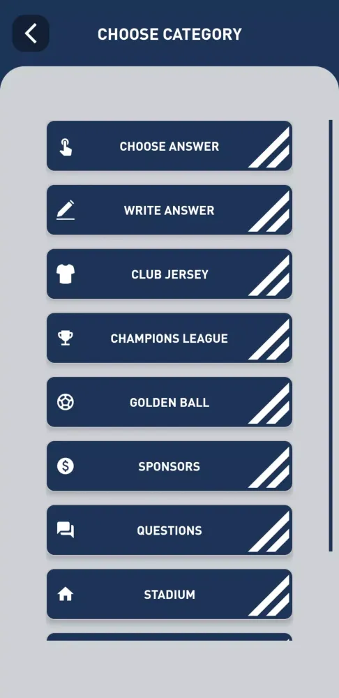 Ảnh chụp màn hình của Guess the Soccer Logo Quiz