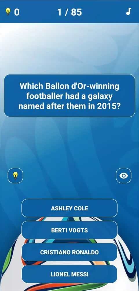 Soccer Clubs Logo Quiz Screenshots