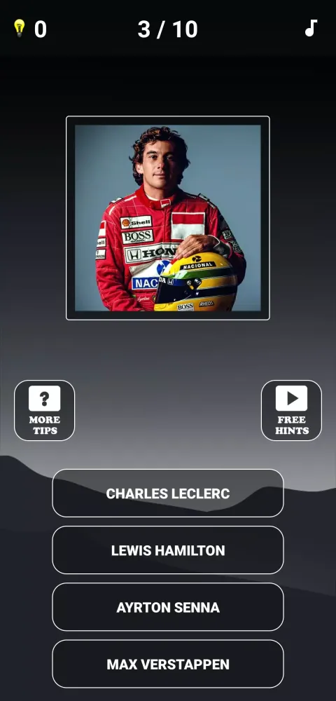 Formula 1:Guess F1 Driver Quiz Screenshots