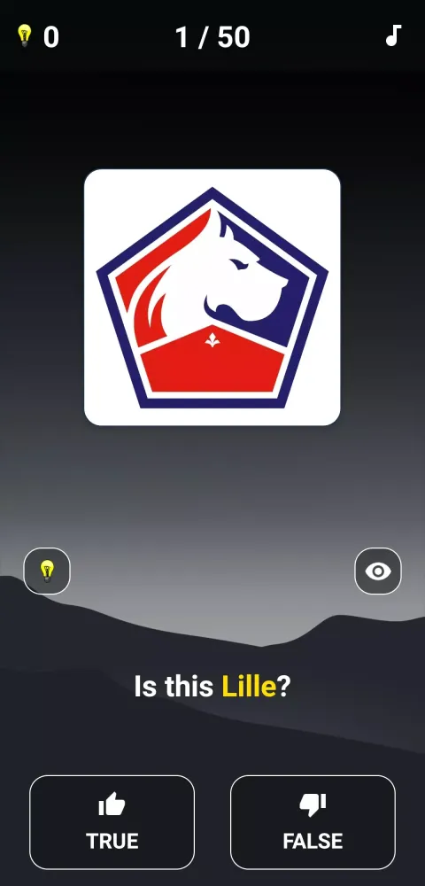 True or False Quiz Screenshots