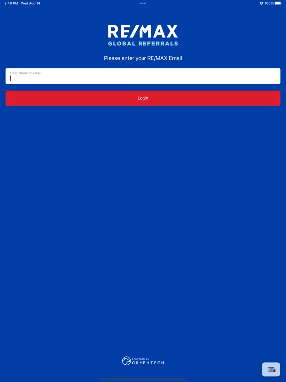 RE/MAX Global Referrals iPad 应用截图