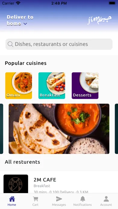 Jim Gate: Food & More Delivery Ekran Görüntüleri