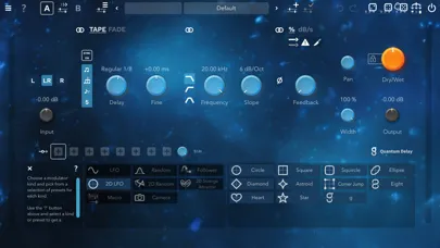 Zrzuty ekranu GSDSP Quantum Delay