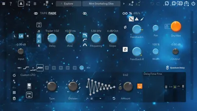 Zrzuty ekranu GSDSP Quantum Delay