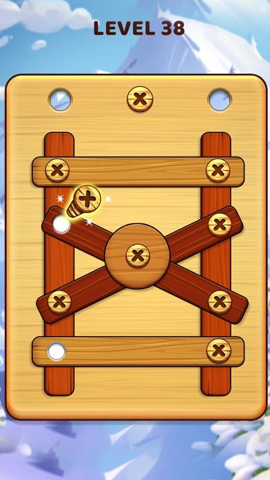 Wood Nuts Bolts Screw Puzzle应用截图