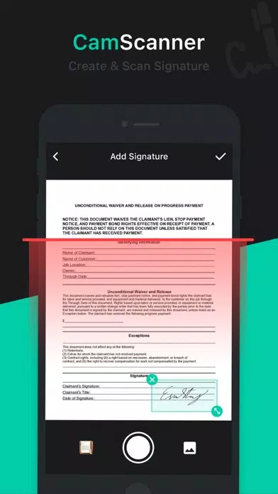 Cam Scanner - Scan to PDF Screenshots