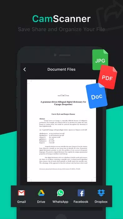 Cam Scanner - Scan to PDF Screenshots