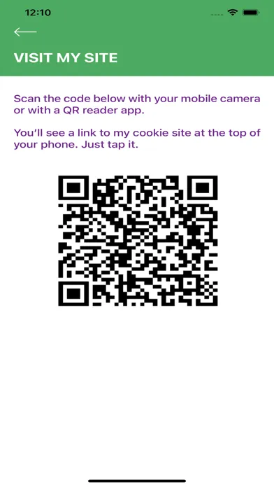 Tangkapan skrin Digital Cookie Mobile App